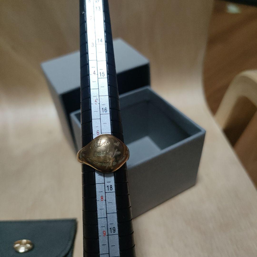 お*)様 Vivienne Westwood　シルバーリング　刻印有り925　М