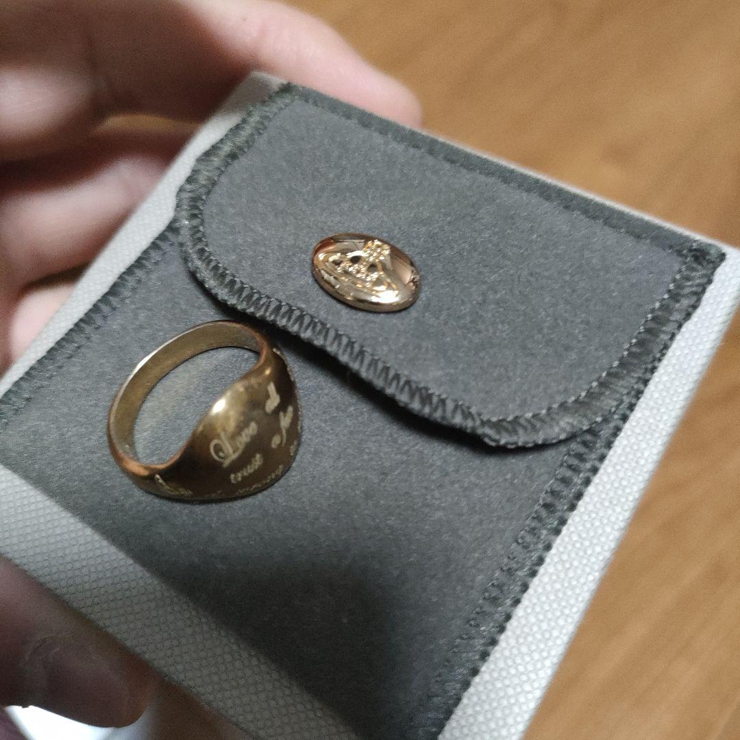 お*)様 Vivienne Westwood　シルバーリング　刻印有り925　М