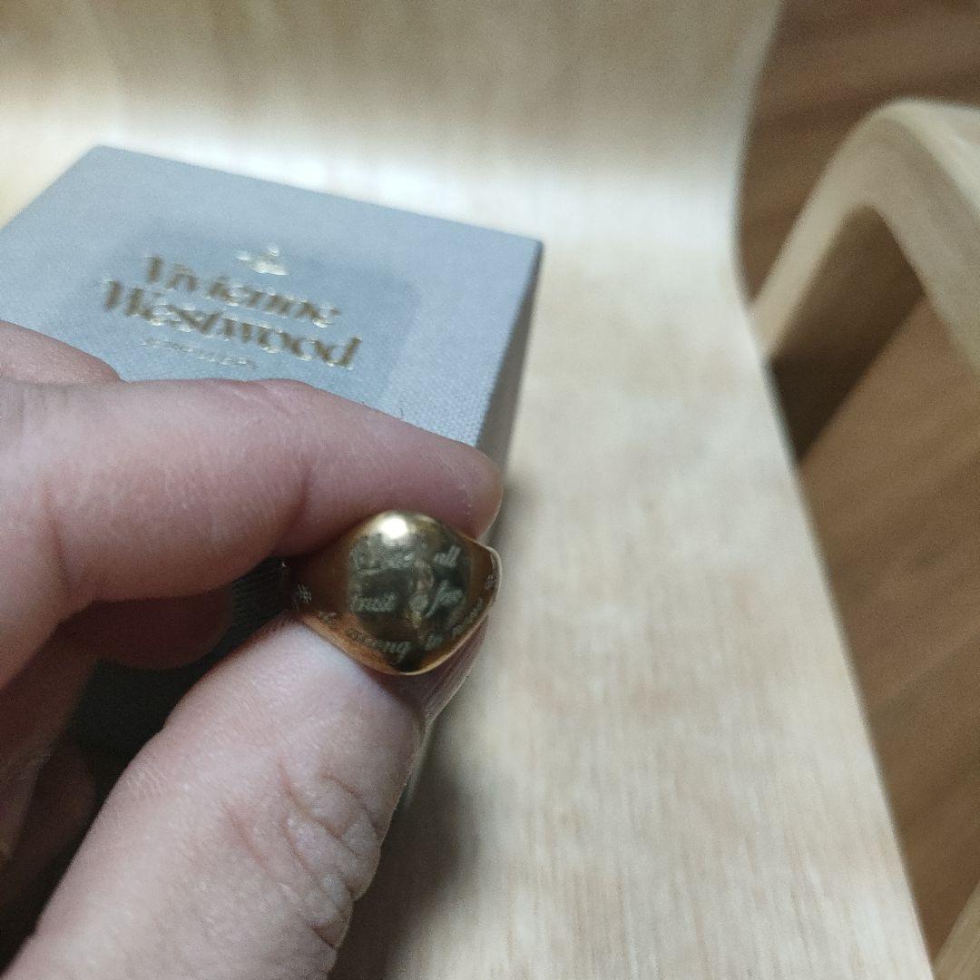 お*)様 Vivienne Westwood　シルバーリング　刻印有り925　М