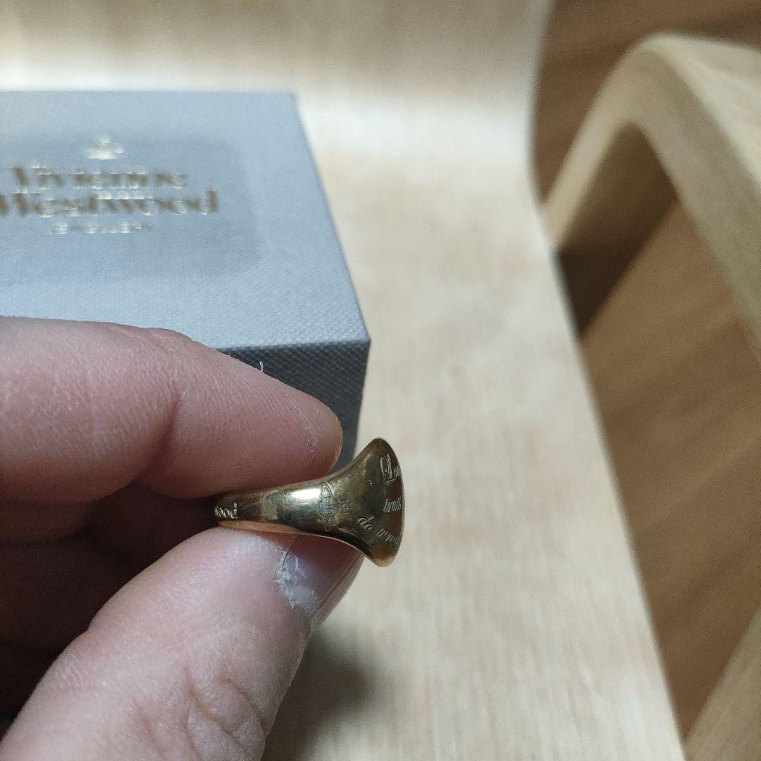 お*)様 Vivienne Westwood　シルバーリング　刻印有り925　М