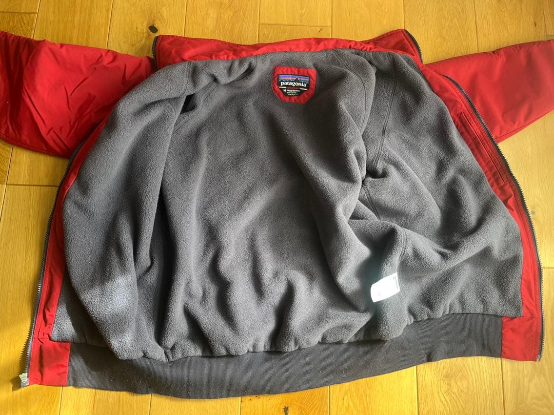 patagonia/パタゴニア シェルド シンチラ ジャンパー フリース レッド