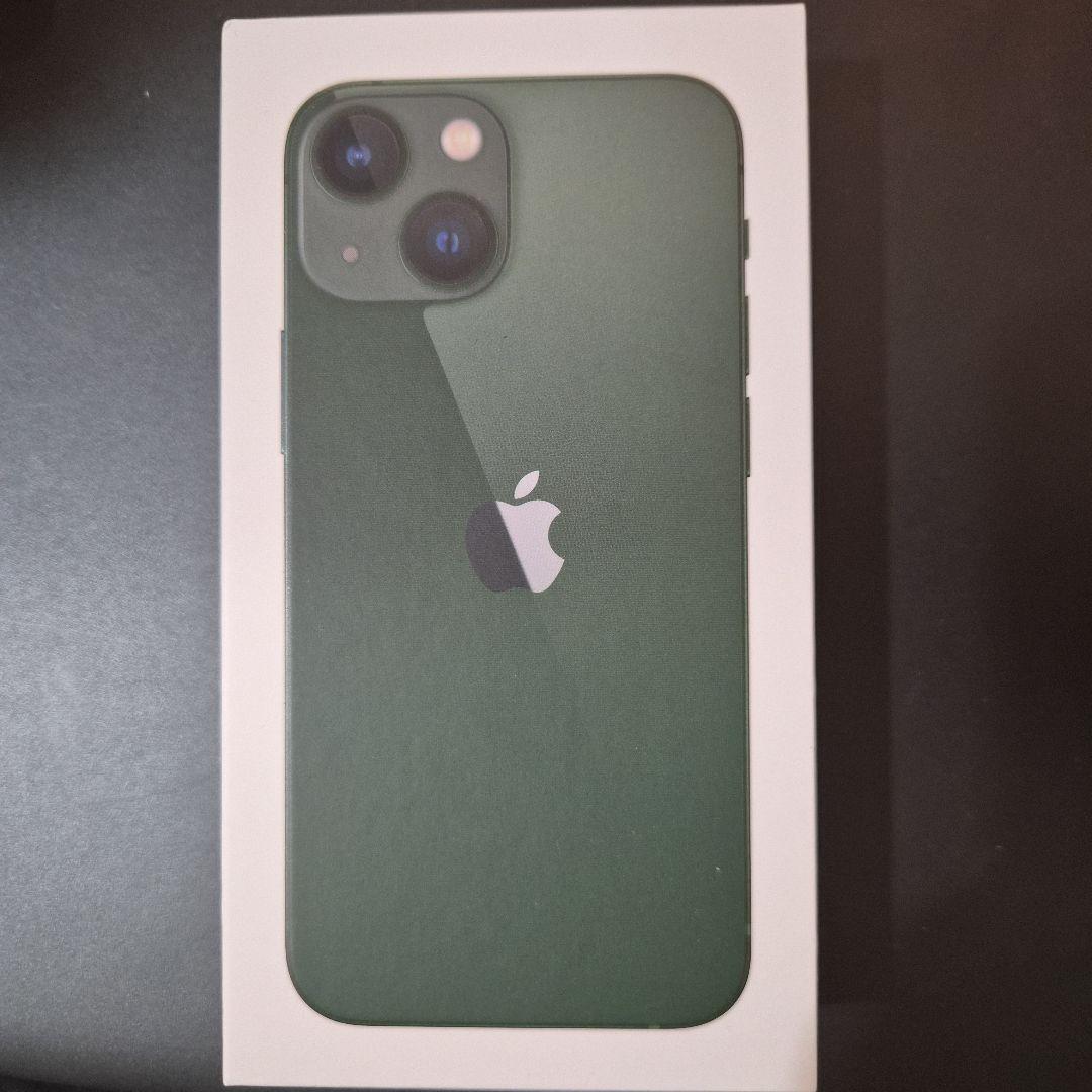 iPhone13 mini 512GB グリーン　緑　シムフリー未開封　国内版