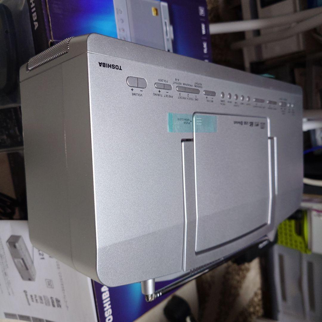TOSHIBA TY-AK21 CDラジカセ シルバー
