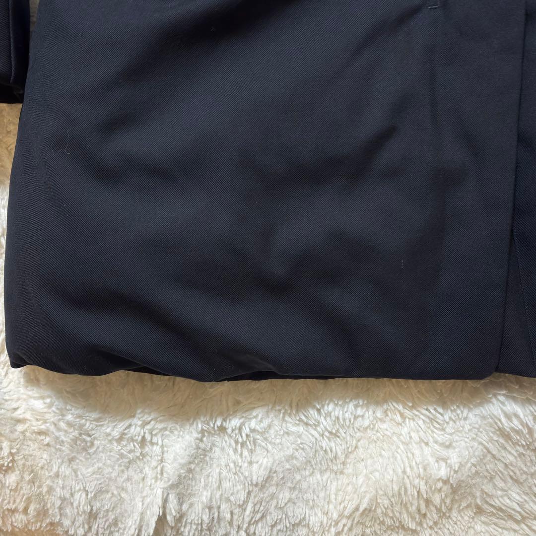 美品 UNIQLO＋J ダークブルーダウンジャケットMサイズ　Aライン