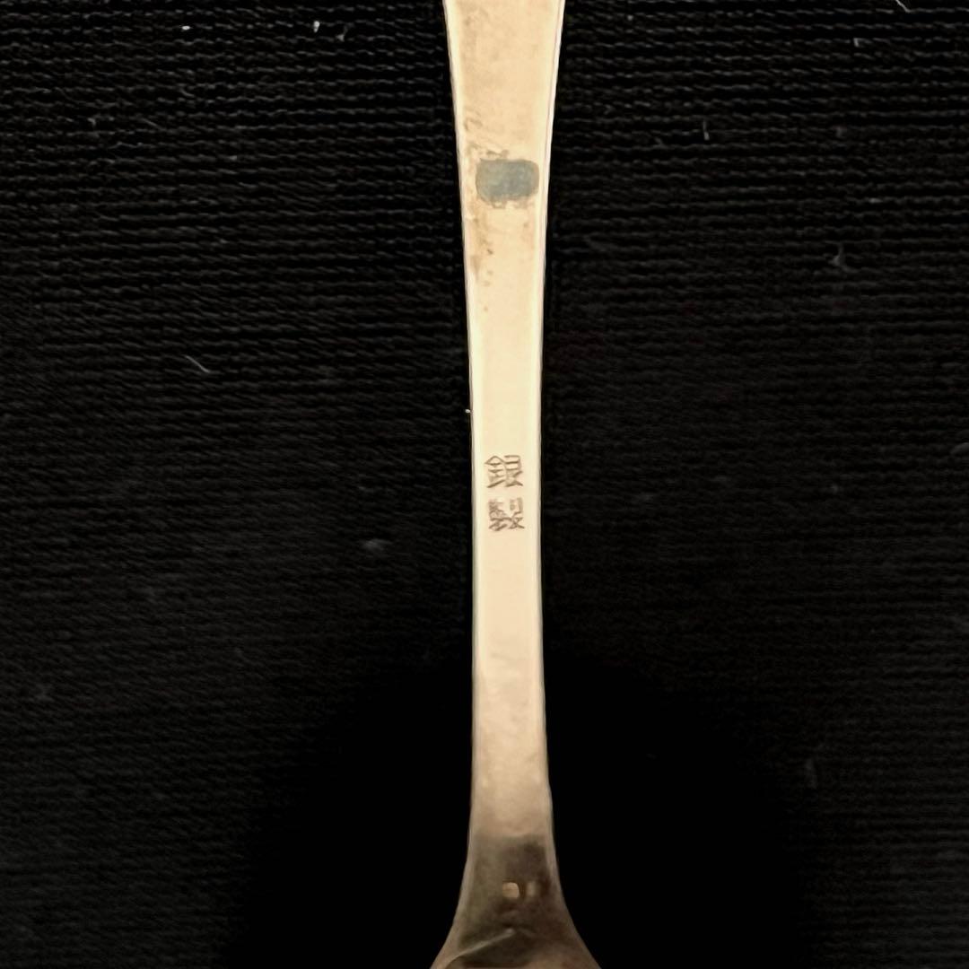 銀製　シルバー　スプーン4本セット ボックス付き　未使用品