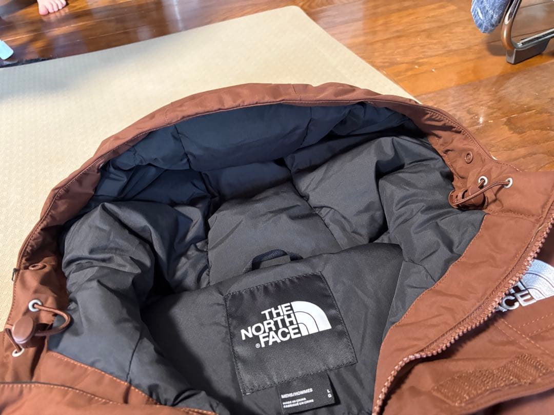 THE NORTH FACEノースフェイス　ダウン ファー付き　ドライベント　L