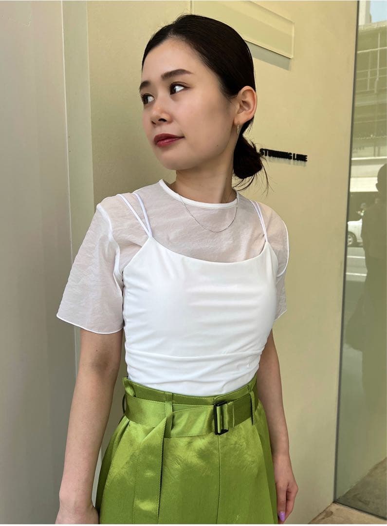 STUNNING LURE スイムジャージーキャミ white S