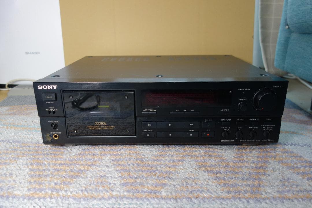 【音質重視】SONY TC-K222ESL カセットデッキ