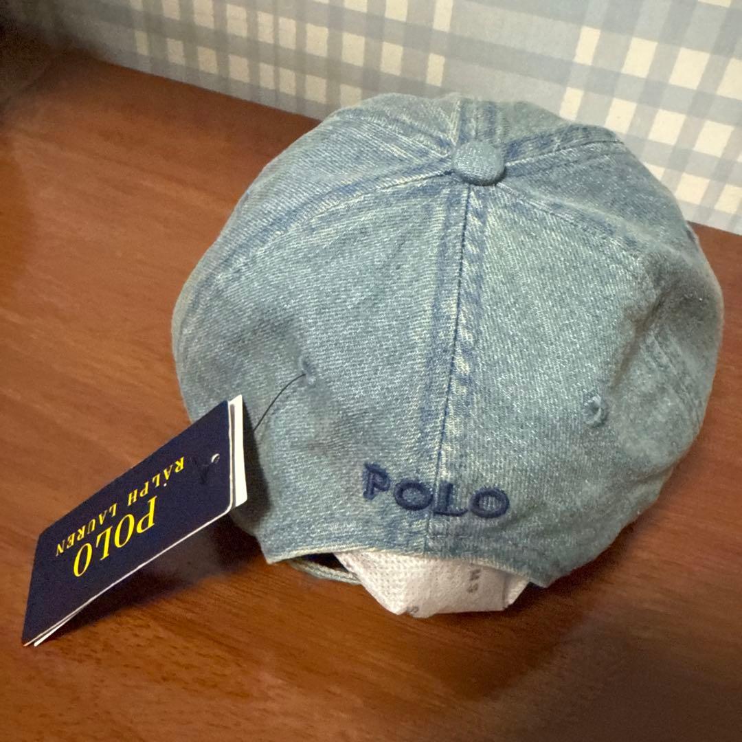 POLO ラルフローレンデニムキャップ