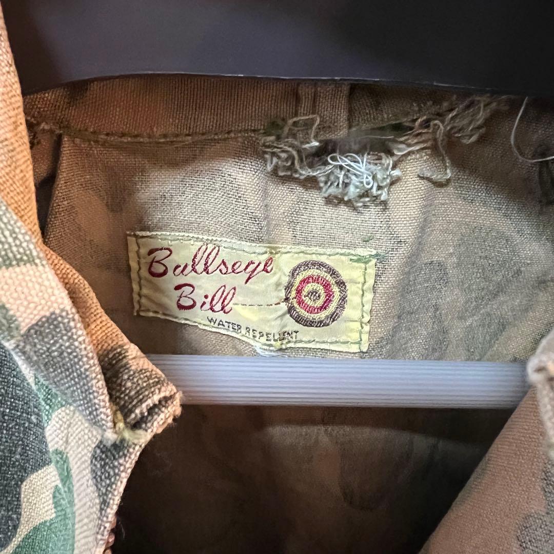 50s~60s ブルズアイ・ビル コットンカモ柄アノラックパーカー