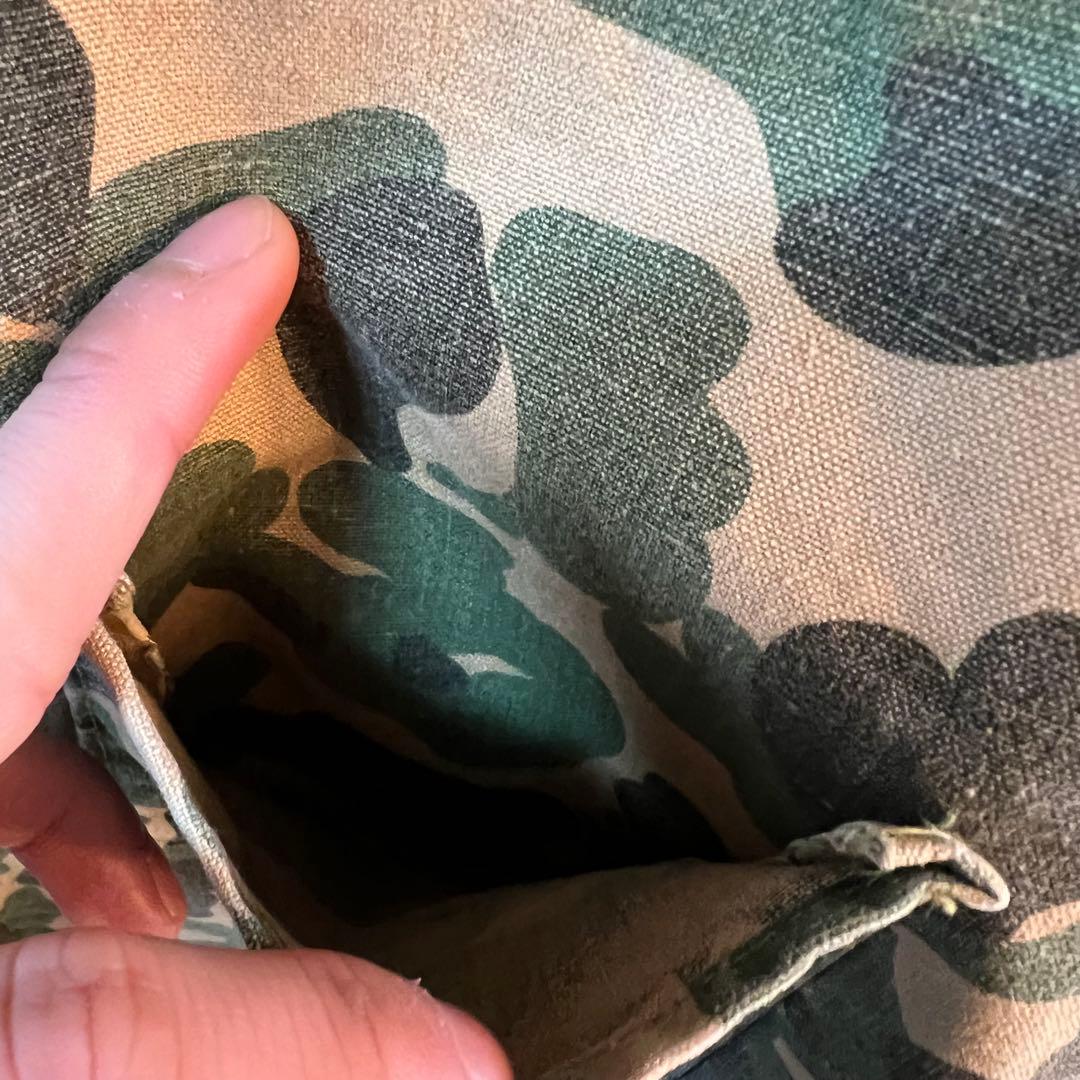 50s~60s ブルズアイ・ビル コットンカモ柄アノラックパーカー