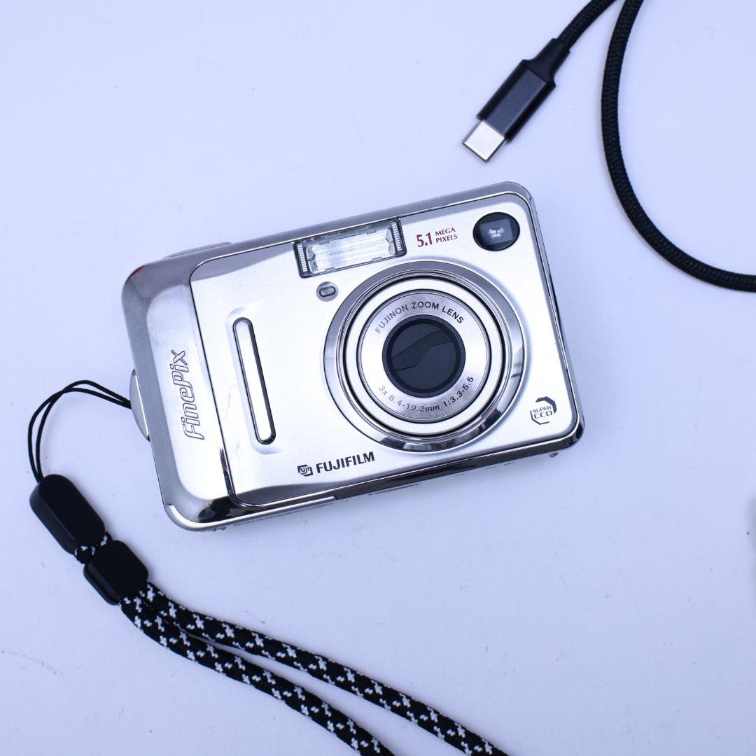 スマホ転送可 FUJIFILM　A500　デジタルカメラ メモリーカード付
