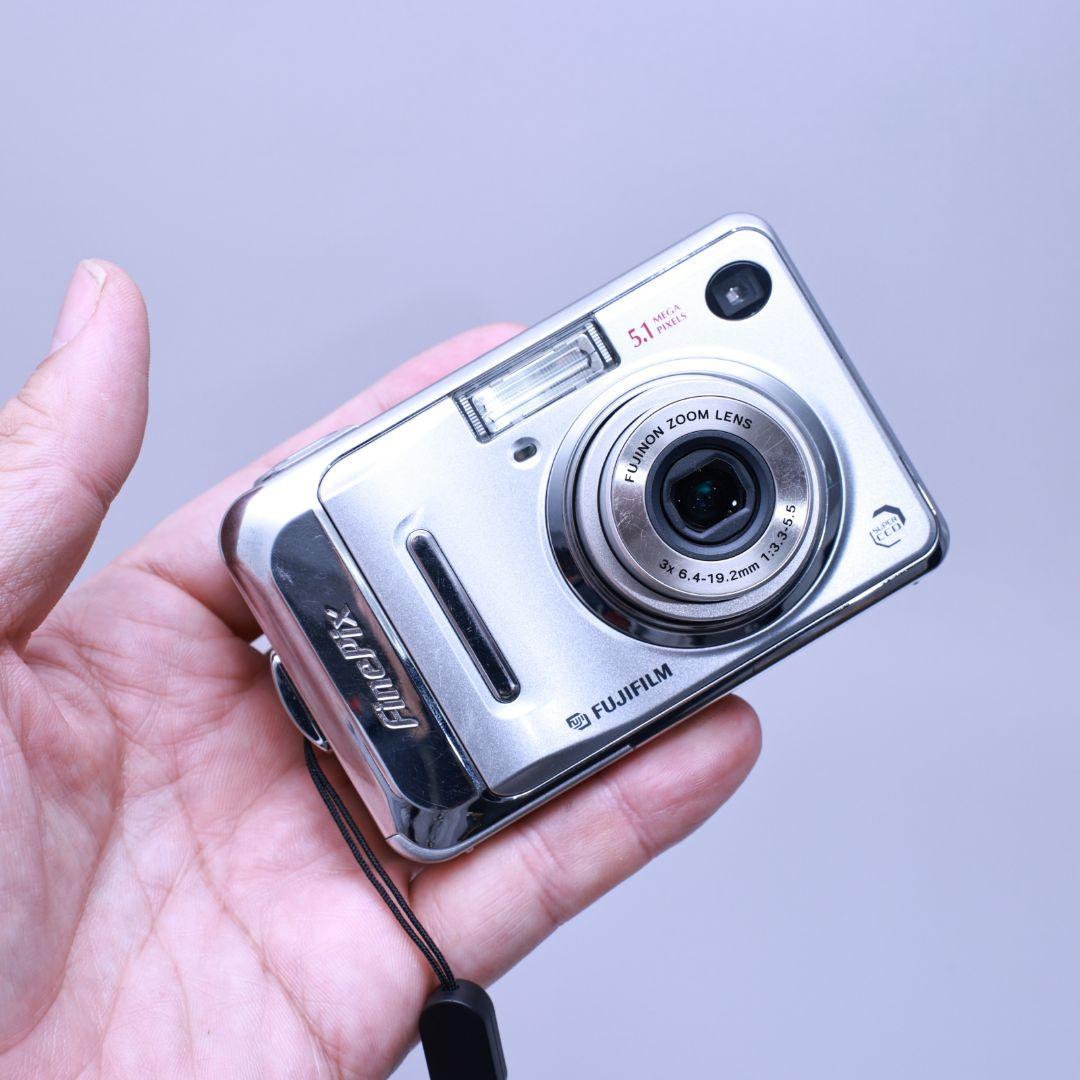 スマホ転送可 FUJIFILM　A500　デジタルカメラ メモリーカード付