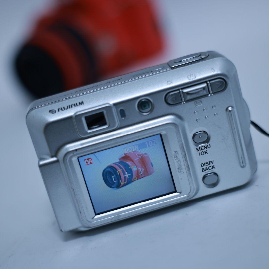 スマホ転送可 FUJIFILM　A500　デジタルカメラ メモリーカード付