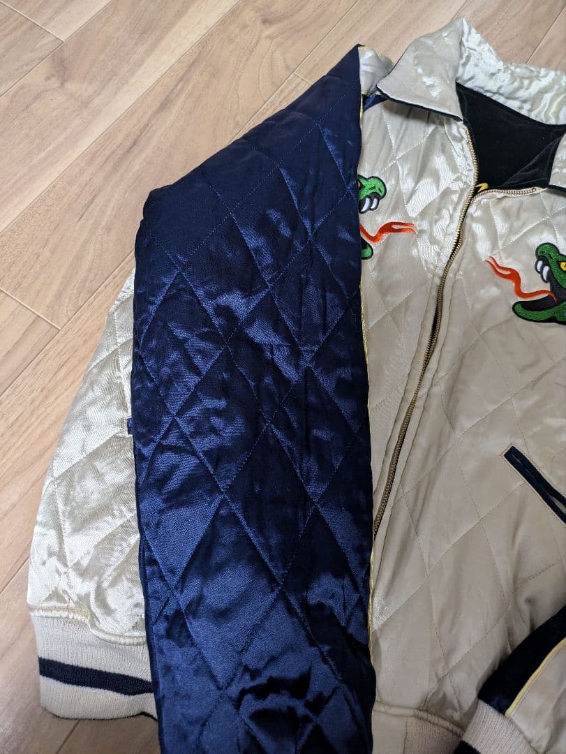 キムタク着 ヒューマンメイド リバーシブルスーベニアジャケット