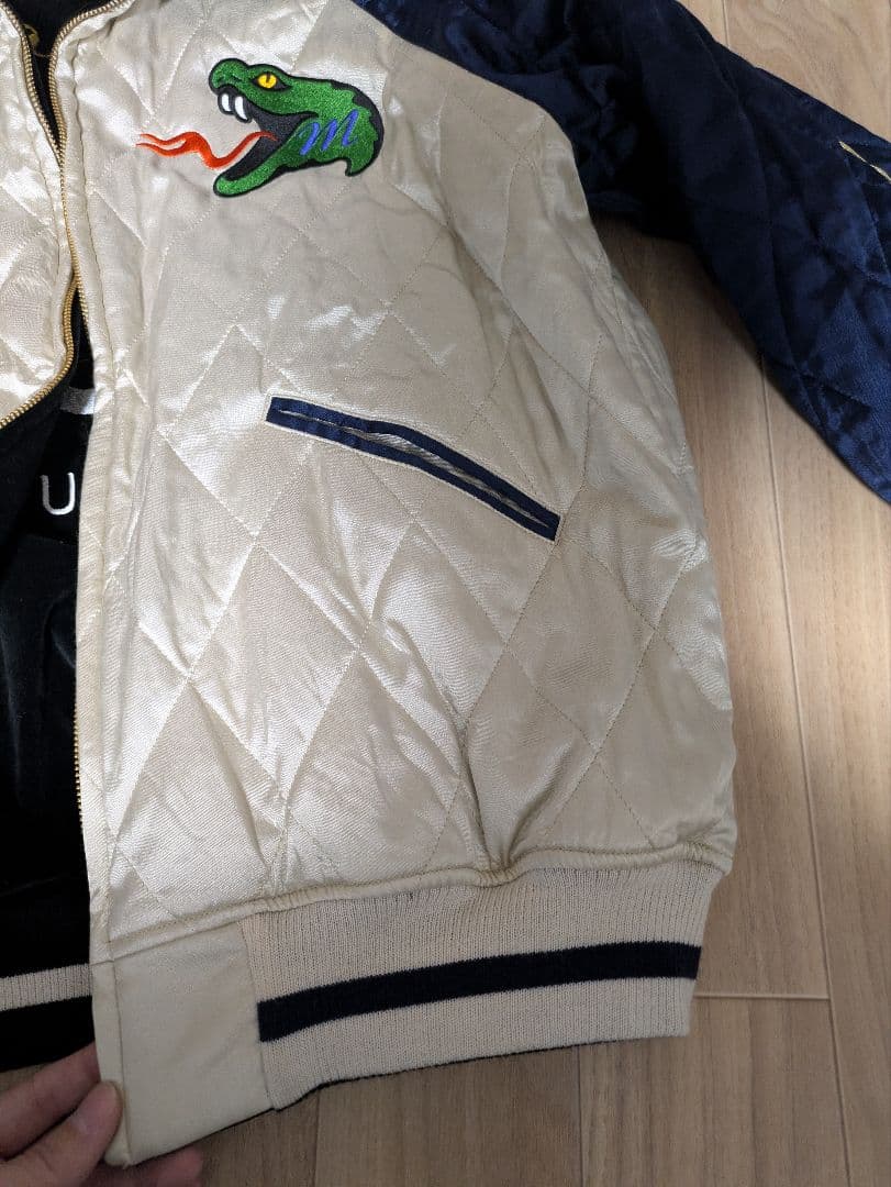 キムタク着 ヒューマンメイド リバーシブルスーベニアジャケット