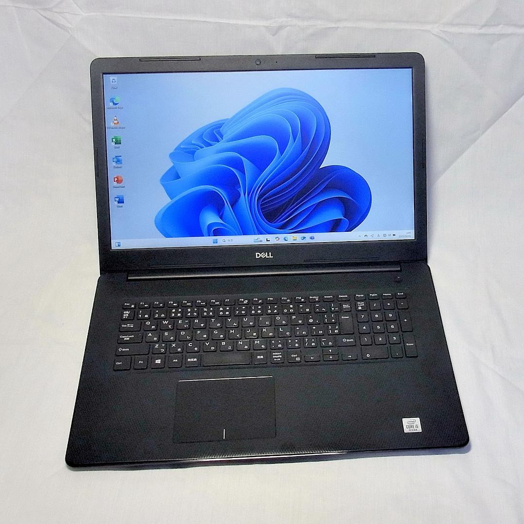 【メモリ等が更に急騰！お早めに】17型デル／第10世代／16GB／SSD＋HDD