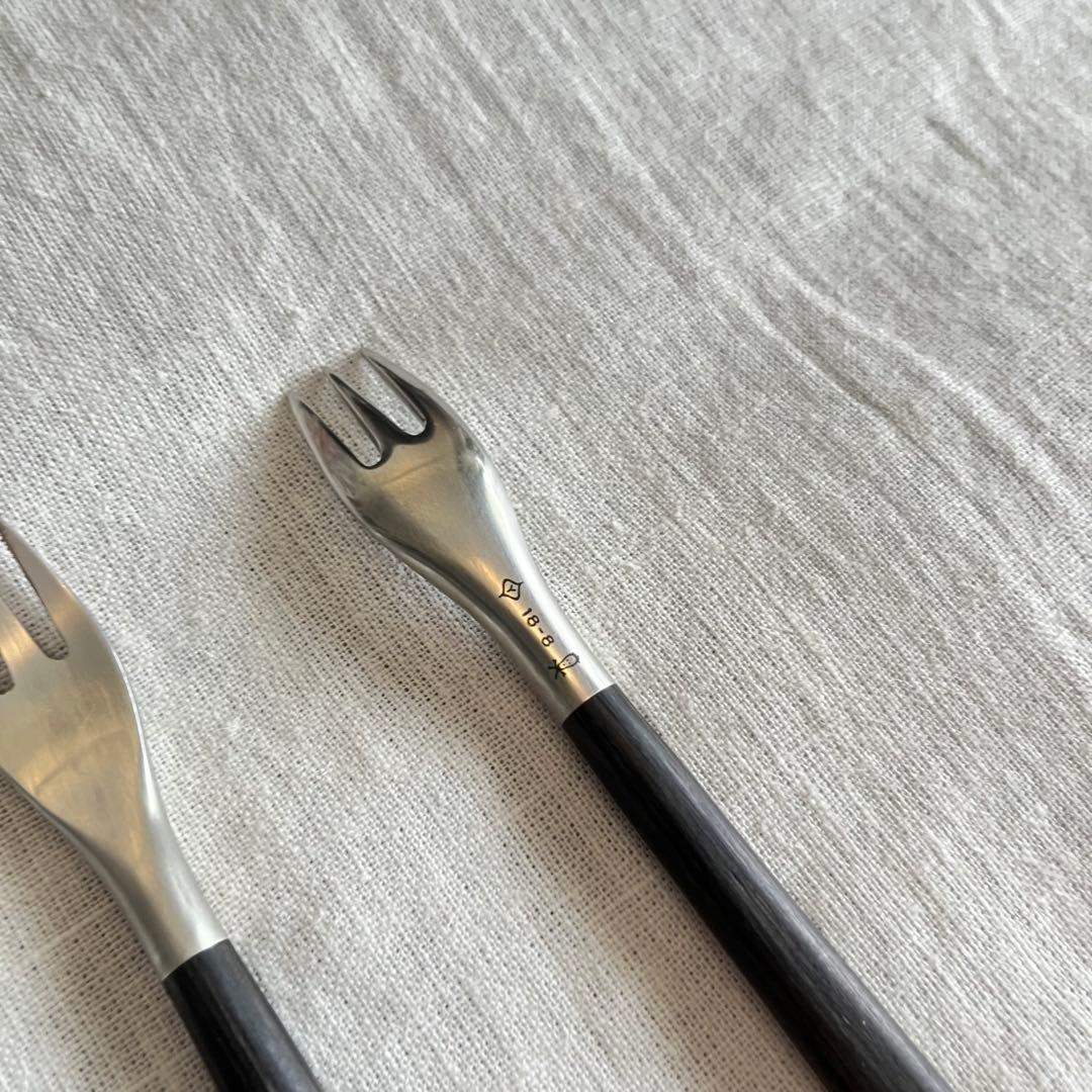 【専用】柳宗理　黒柄　カトラリーセット