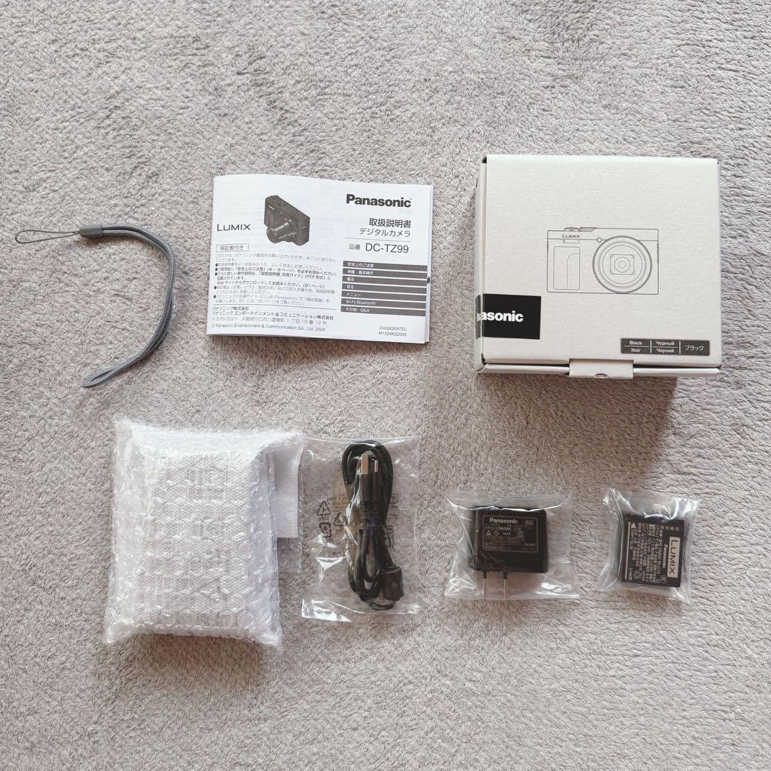 Lumix ルミックスDC-TZ99-K ブラック ケース付き