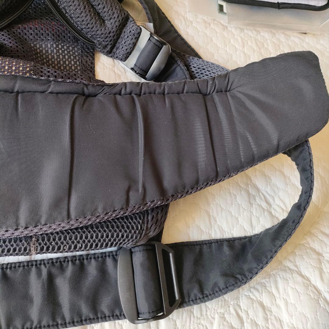 【美品 おまけ付き】BABYBJÖRN harmony 抱っこ紐 アンスラサイト