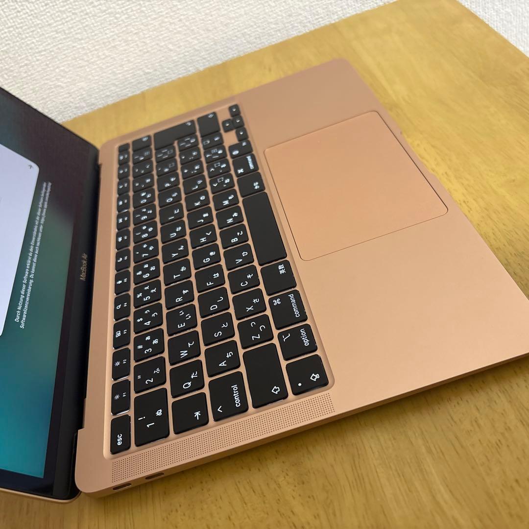 MacBook Air 13.3インチ ローズゴールド M1チップ 箱付美品