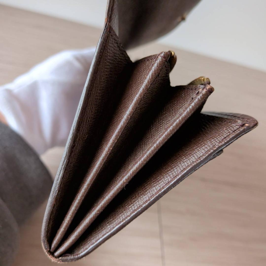 ルイヴィトン　長財布　ダミエ　N61734　ポルトフォイユサラ　二つ折り