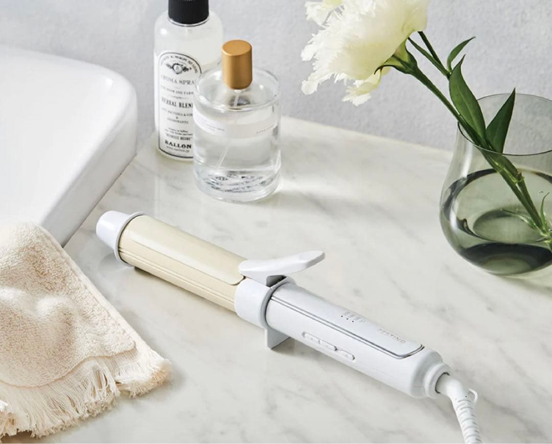 再値下げ♡FESTINO 32mm カールヘアアイロン ホワイト