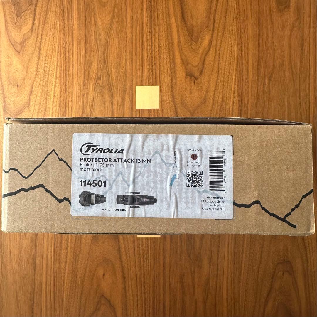 スキー TYROLIA PROTECTOR ATTACK 13 MN 95mm