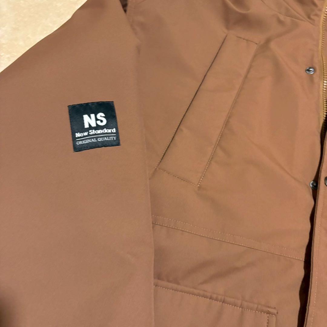 REPUBLIC ブラウン フード付きジャケット