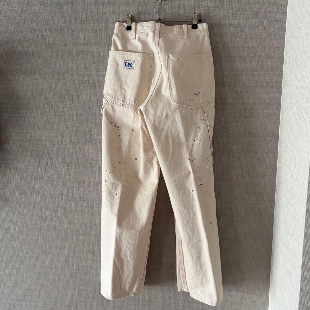 美品*Lee bshop別注 デニムペインターパンツ アイボリー 匿名配送