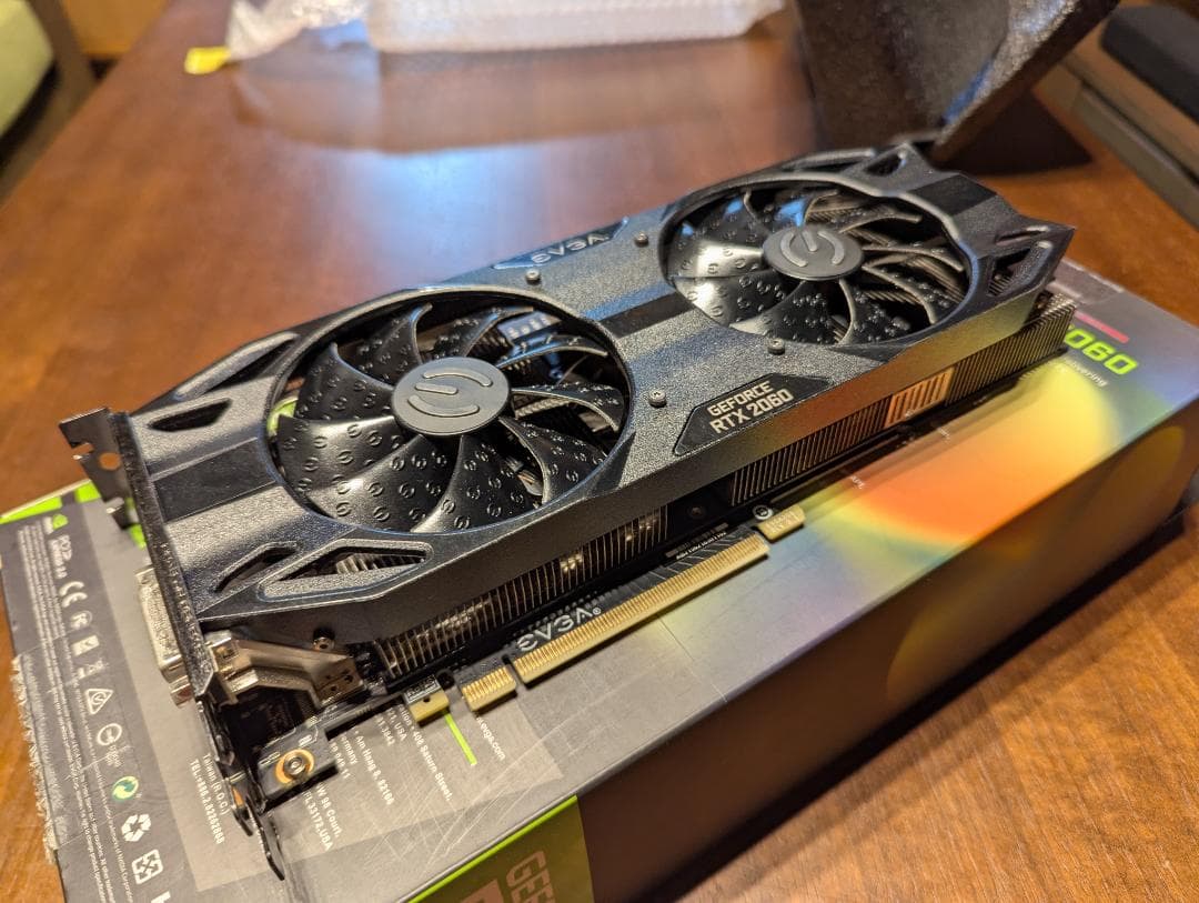 EVGA GeForce RTX XC Ultra 2060 6GB グラボ