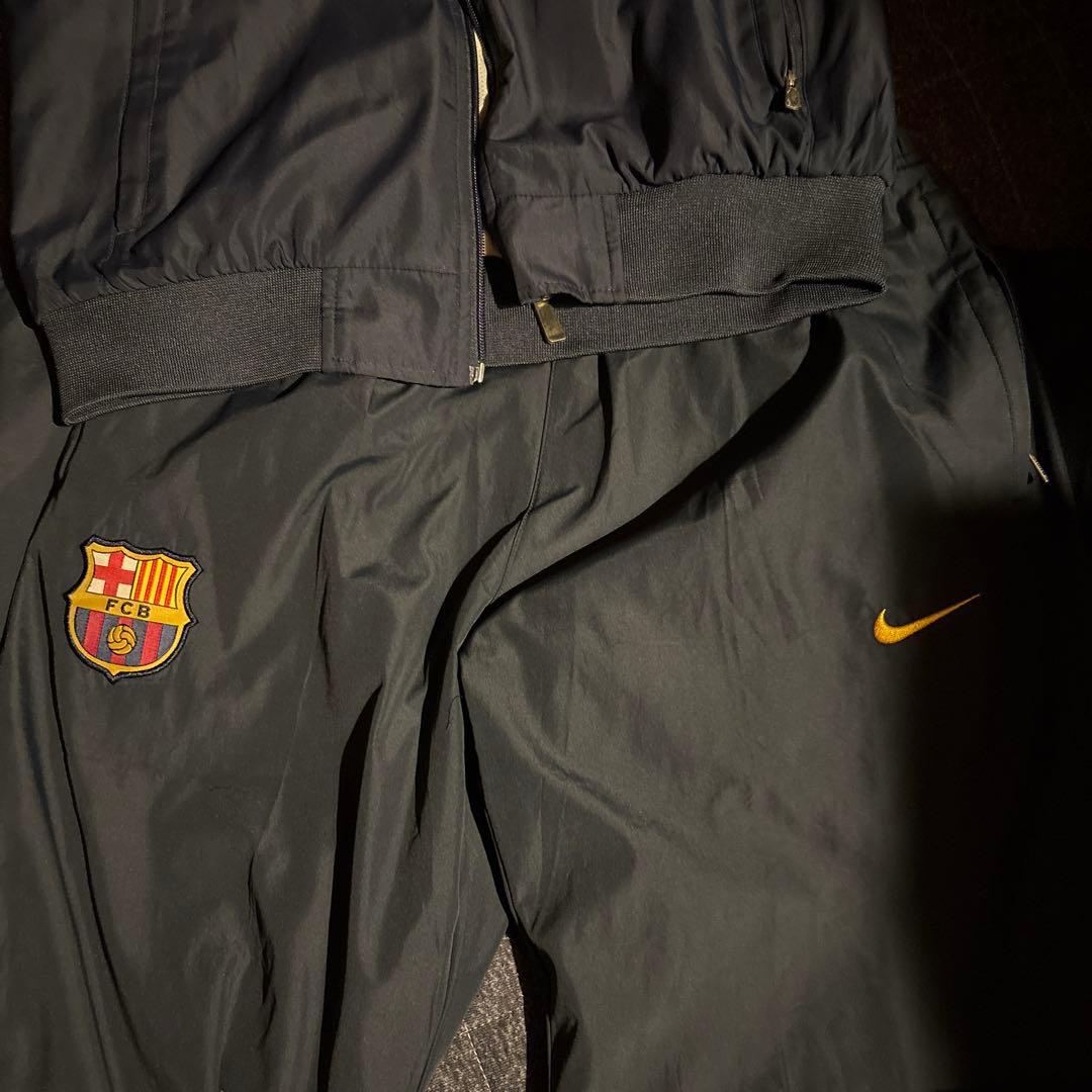 NIKEナイロンセットアップFC Barcelona sサイズ