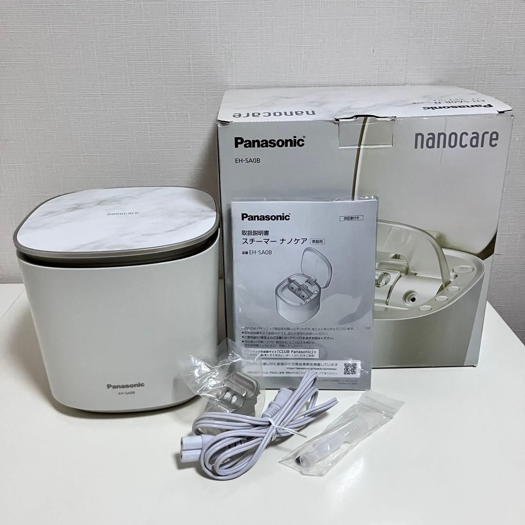 【美品】 Panasonic スチーマー ナノケア EH-SA0B 動作良好
