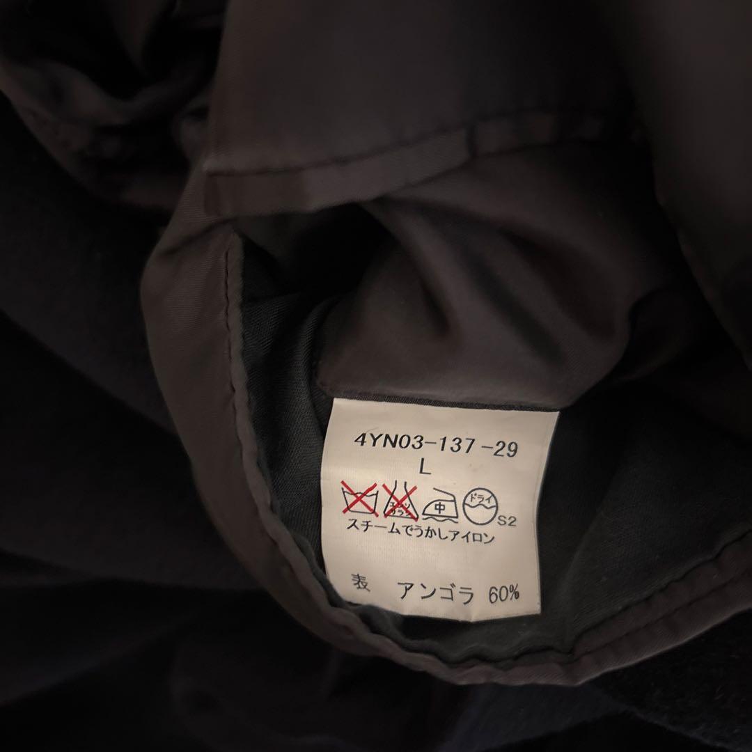 【日本製】E.ZbyZEGNA アンゴラ チェスターコート 高級素材 クラシック