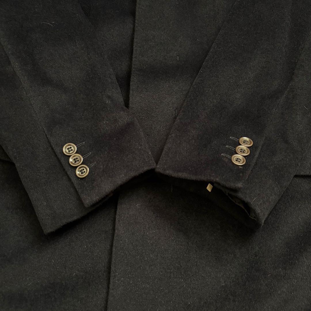 【日本製】E.ZbyZEGNA アンゴラ チェスターコート 高級素材 クラシック