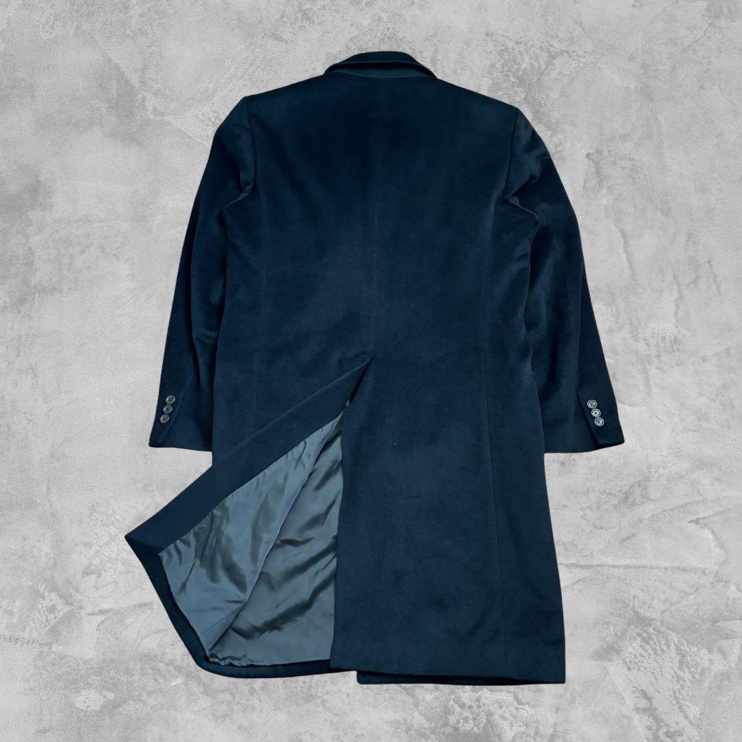 【日本製】E.ZbyZEGNA アンゴラ チェスターコート 高級素材 クラシック