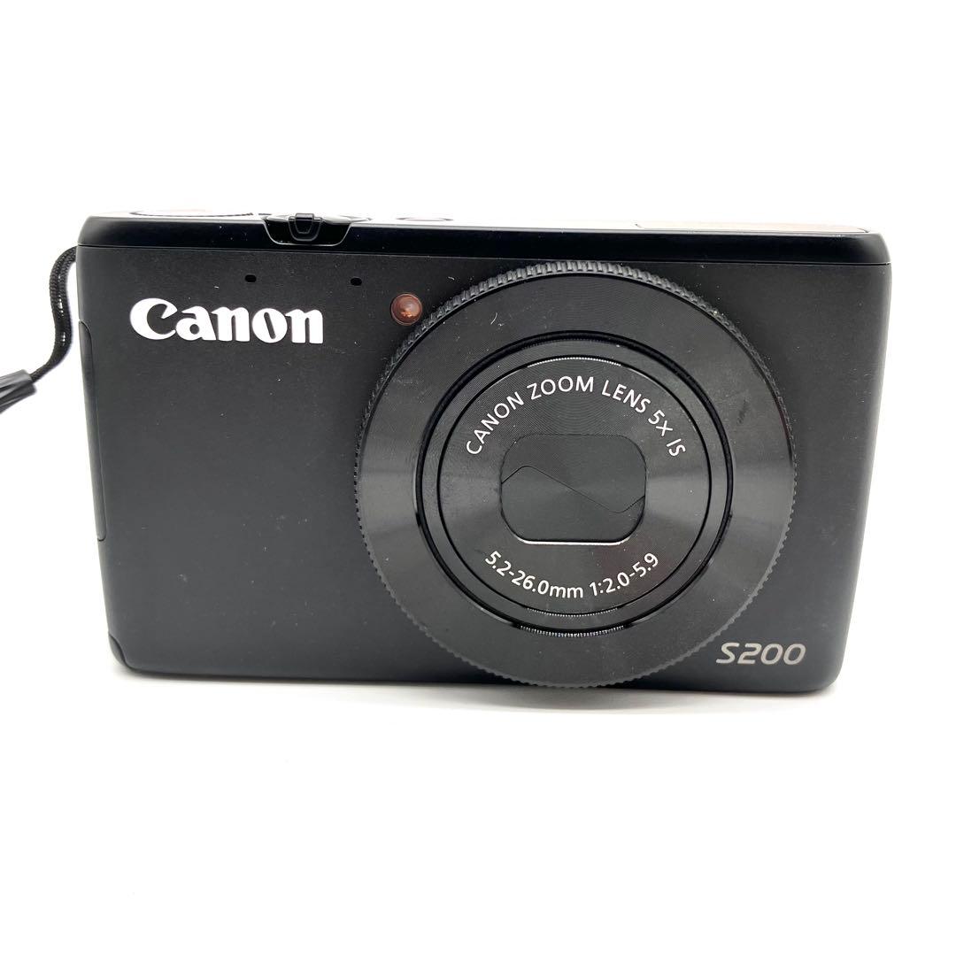 Wi-Fi対応♪ Canon Power Shot S200 ブラック