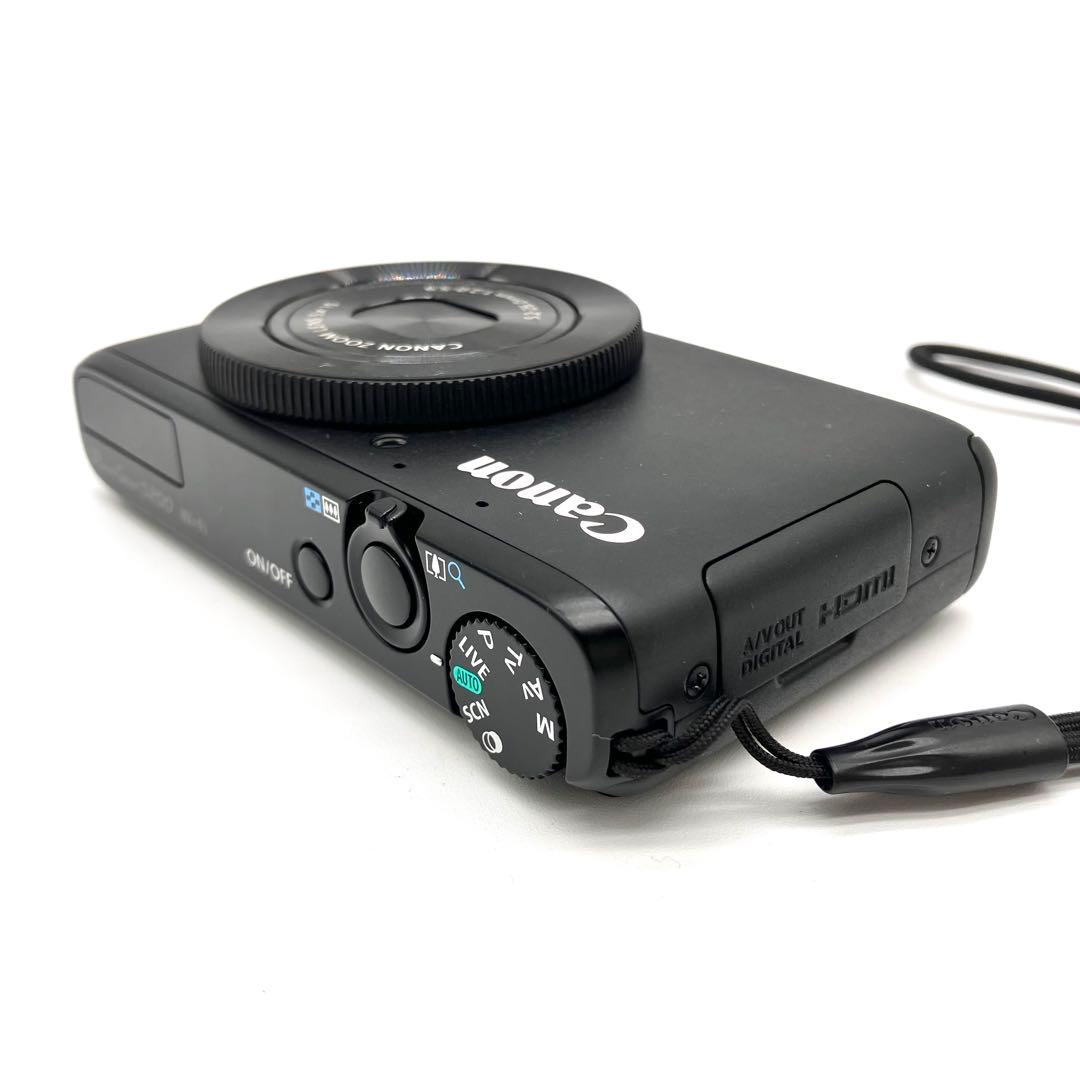 Wi-Fi対応♪ Canon Power Shot S200 ブラック