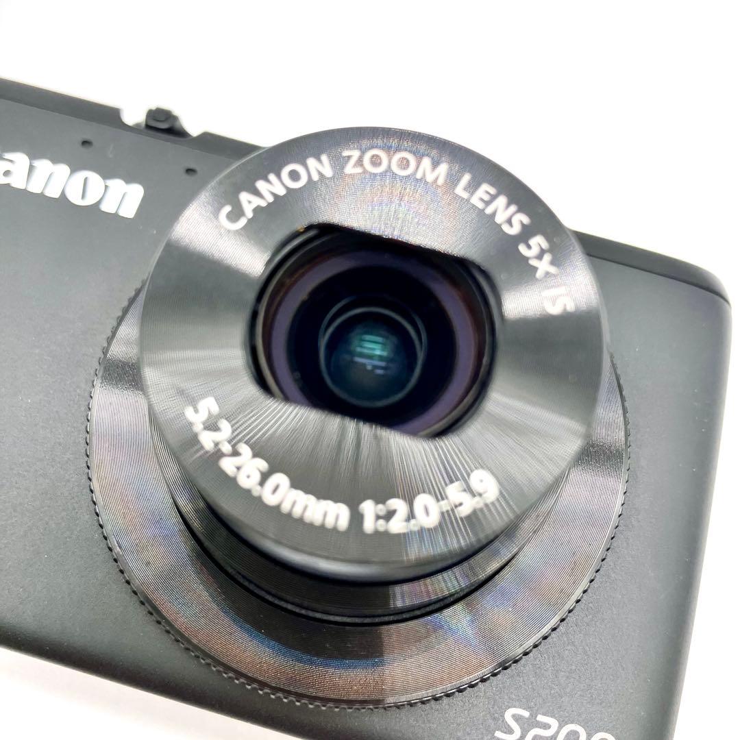 Wi-Fi対応♪ Canon Power Shot S200 ブラック