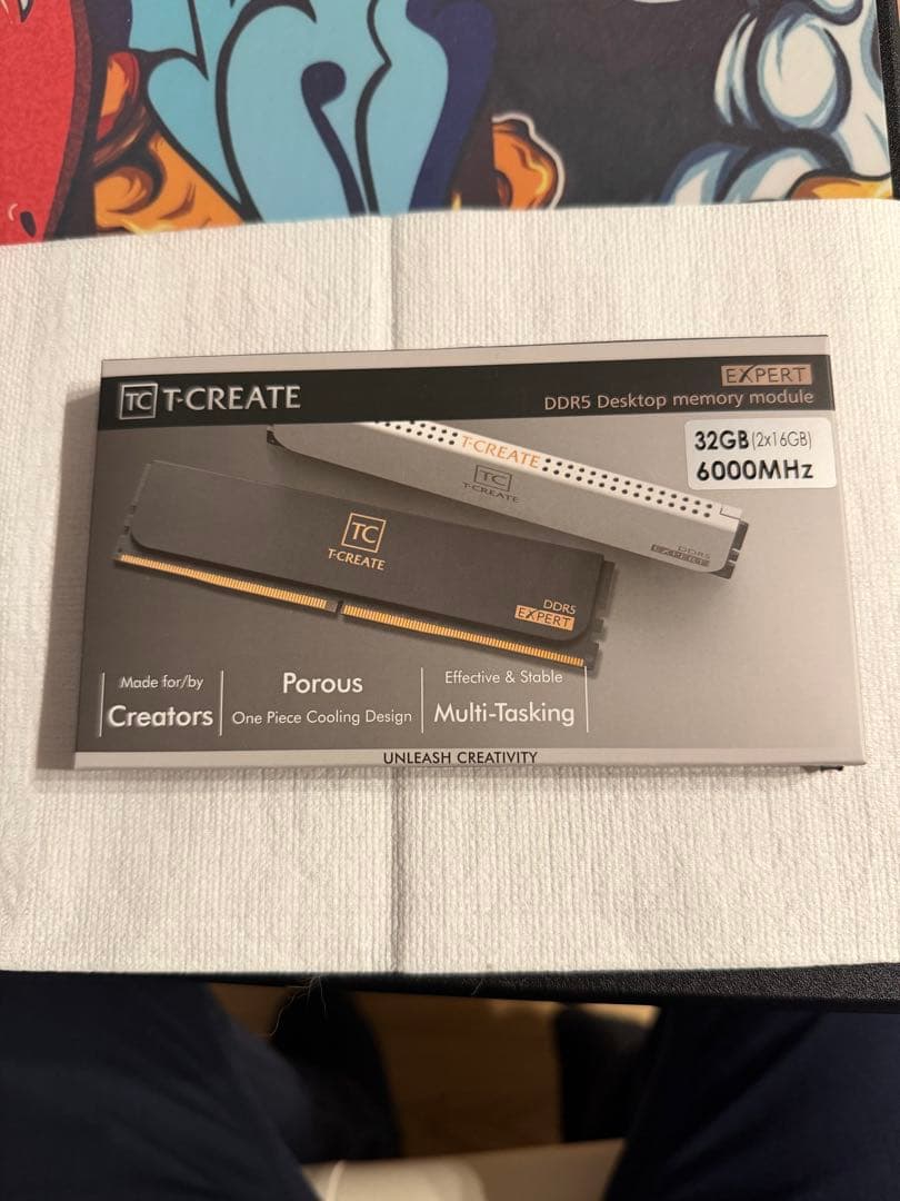 メモリー T-CREATE DDR5 32GB (16GBx2) 6000MHz