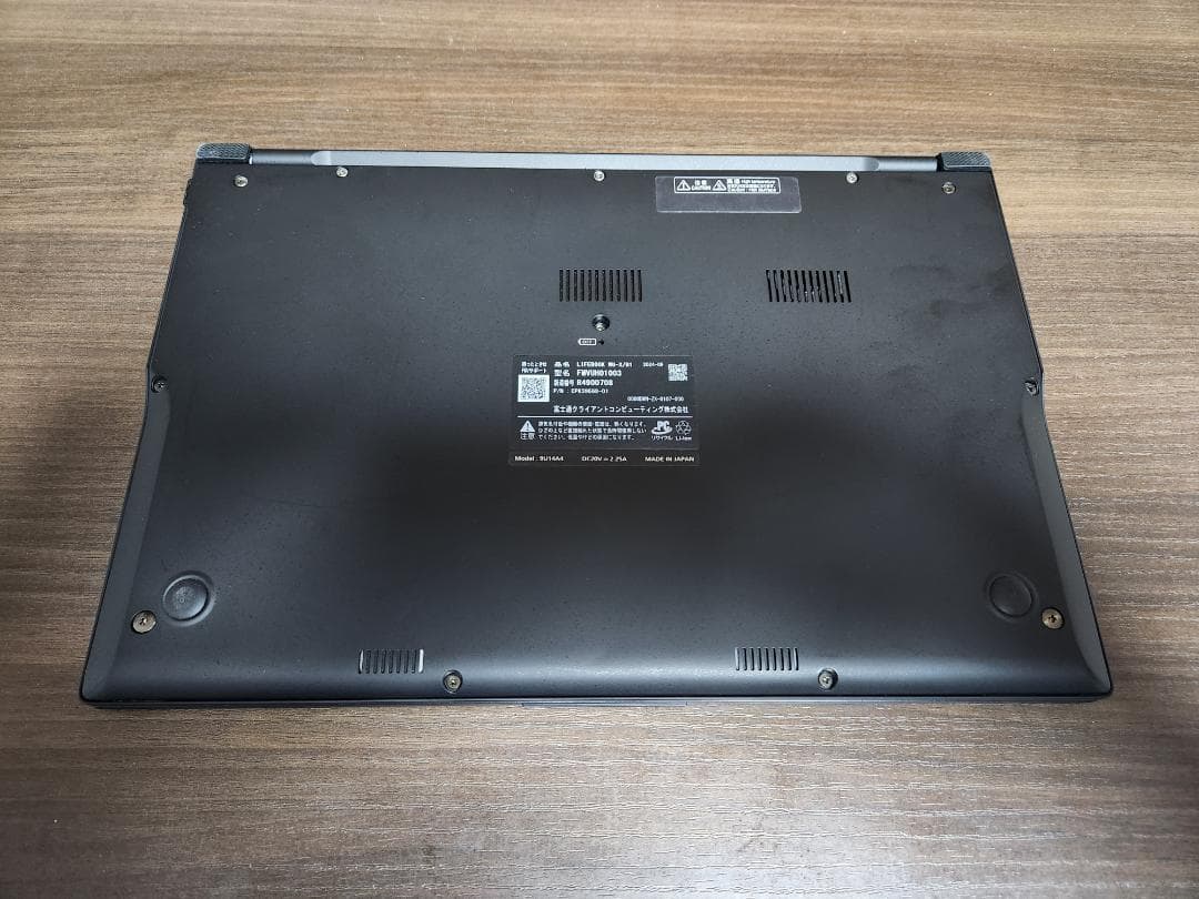 使用少美品 LIFEBOOK UH i5-1335U 16GB Office他