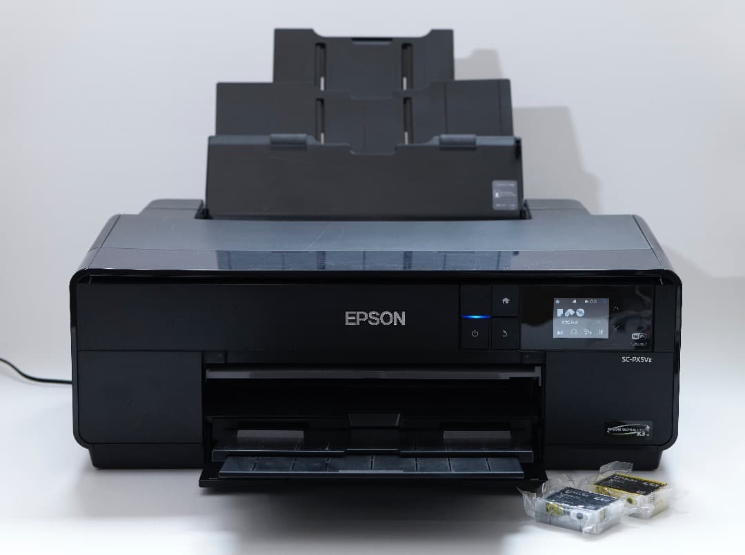 EPSON SC-PX5VⅡ ※ジャンク品・インク(未開封)2色付き