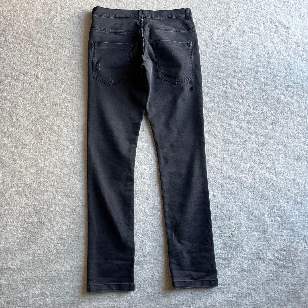 フェンディ　ブラックデニム　ジーパン　パンツ　　モンスター