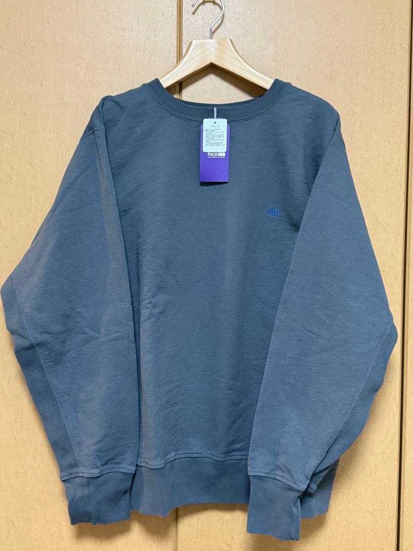 ザノースフェイス パープルレーベル クルーネック スウェット 新品XL