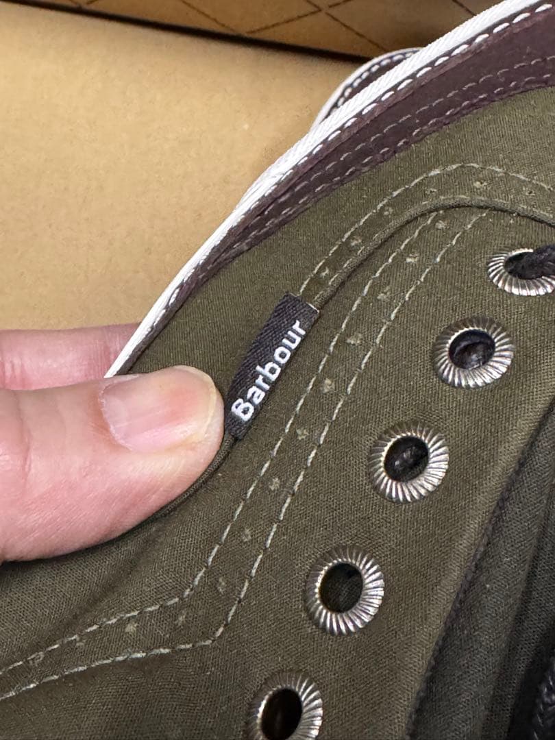 29 Vans × Barbour Era Wingtip バブアー