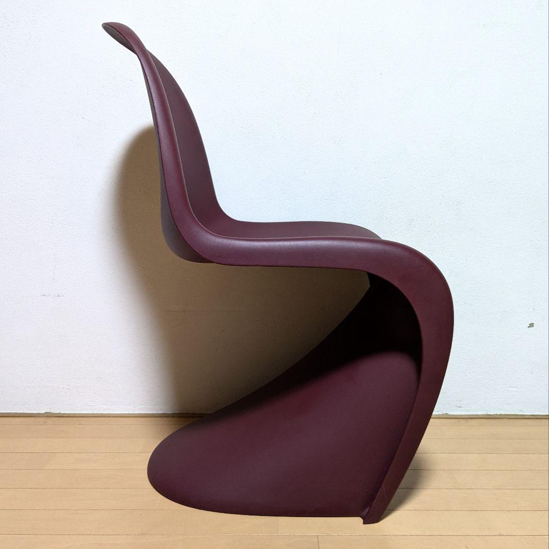 美品 Vitra パントンチェア ポリプロピレン ボルドー 2