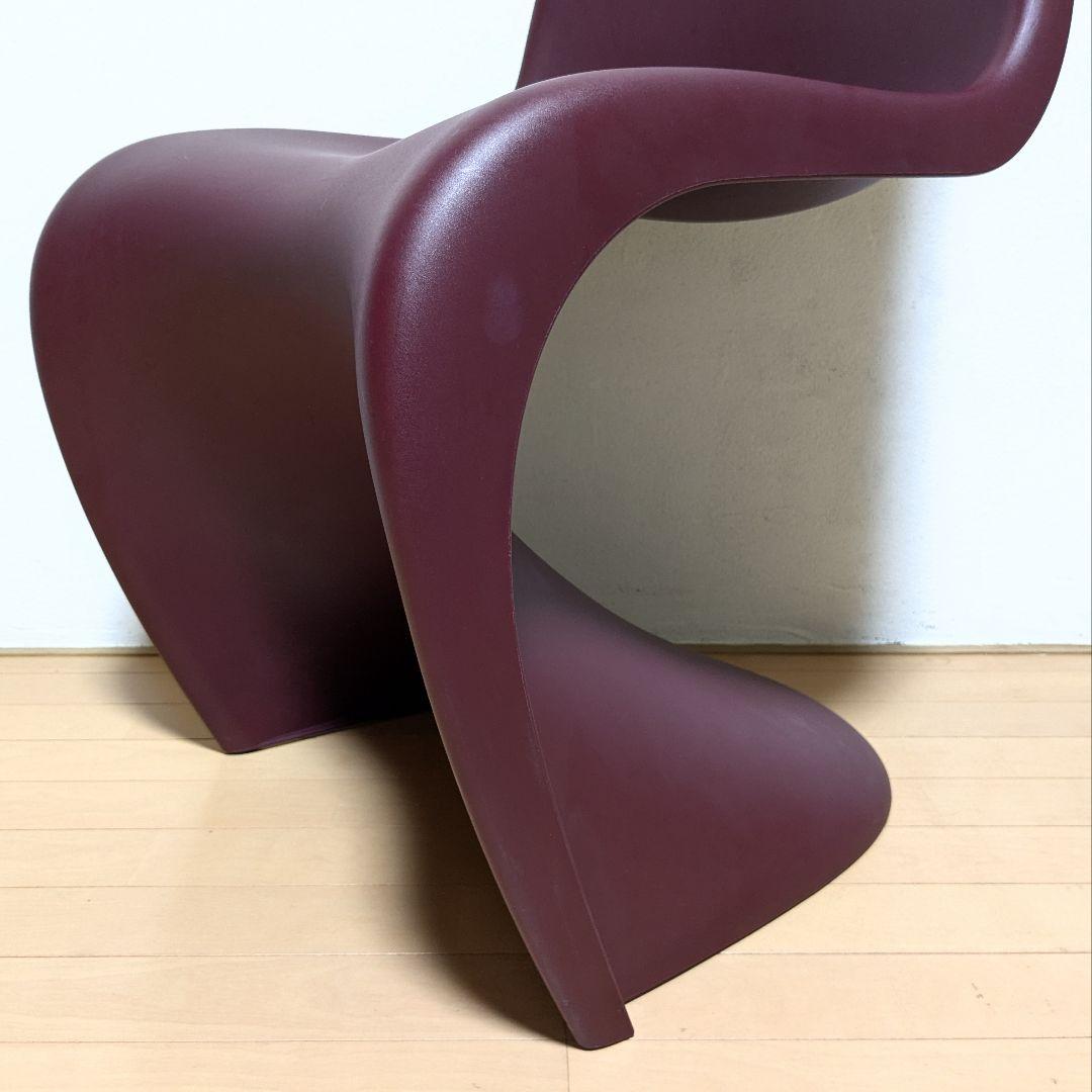 美品 Vitra パントンチェア ポリプロピレン ボルドー 2