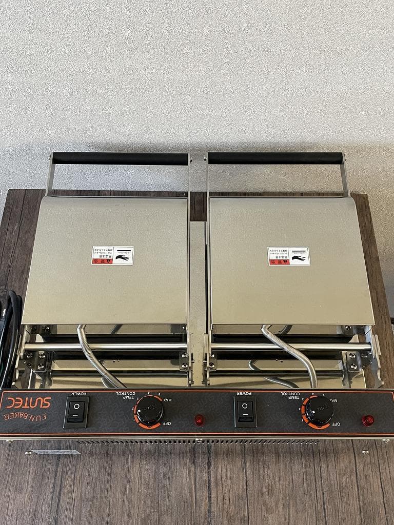 【美品】サンテック　マルチベーカー　E-MAX-2B　ホットサンド　ワッフル