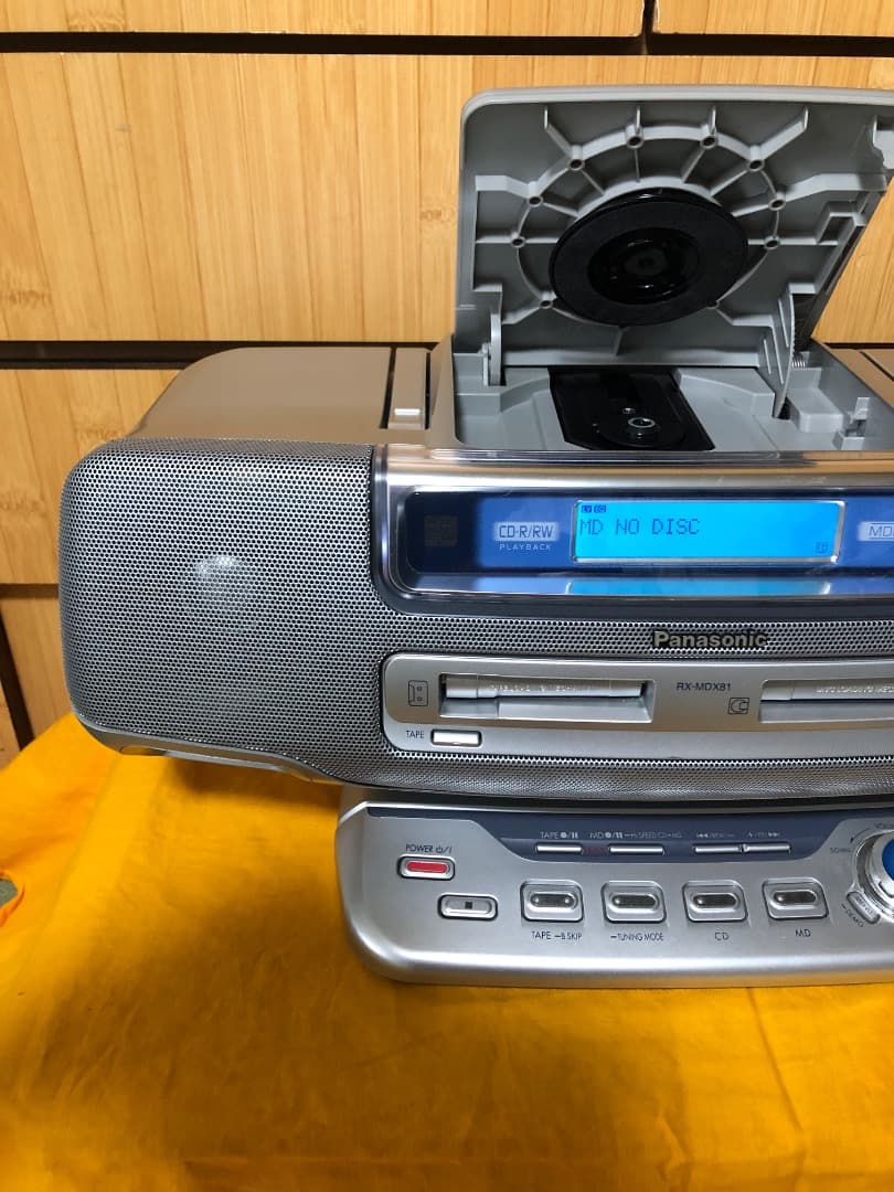 パナソニック MDラジカセ RX-MDX81