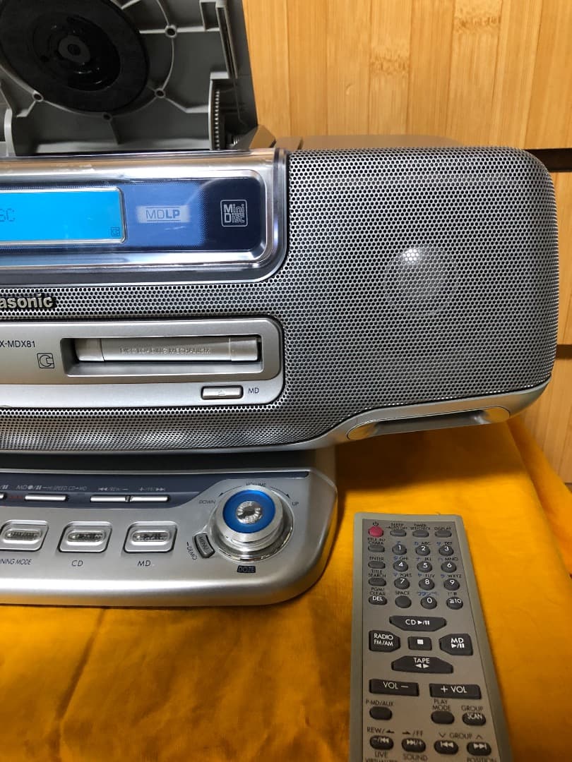 パナソニック MDラジカセ RX-MDX81